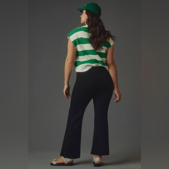 NWT Size 2X - The Margot Kick-Flare Cropped Pants by Maeve - Picture 3 of 16